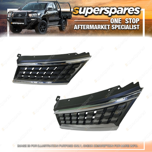 Superspares Left Grille for Nissan Tiida Hatch C11 02/2006-11/2009