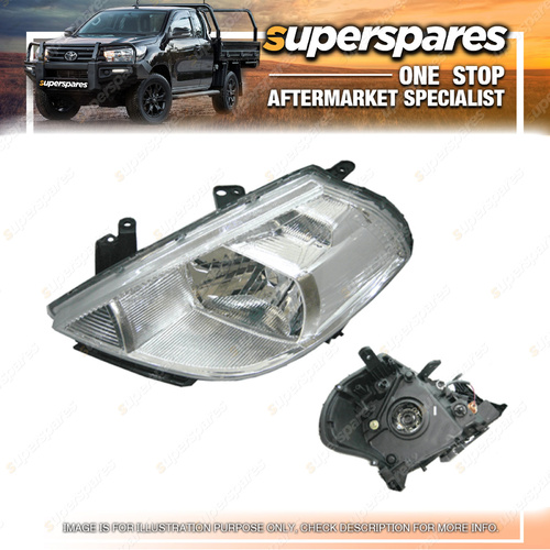 Superspares Left Hand Side Headlight for Nissan Tiida C11 2006-2009