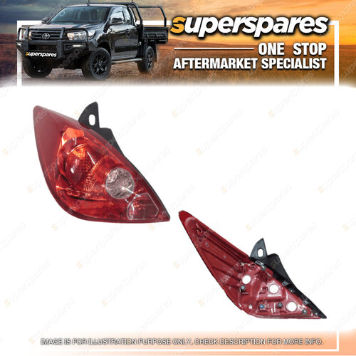 Left Hand Side Tail Light for Nissan Tiida Hatchback C11 2006-2009