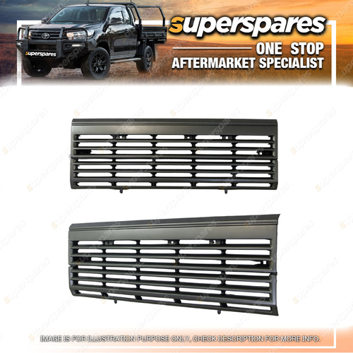 Superspares Front Grille for NISSAN URVAN E24 03 / 1987 - 12 / 1993