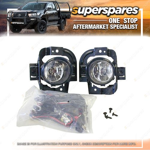 Superspares Fog Light Kit for Nissan X Trail T30 10/2001 - 08/2007