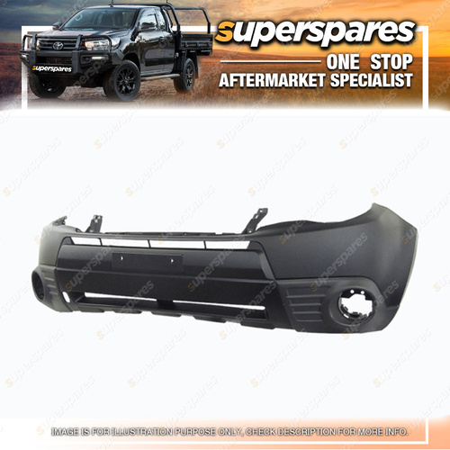 Superspares Front Bumper Bar Cover for Subaru Forester SH 01/2008-12/2012