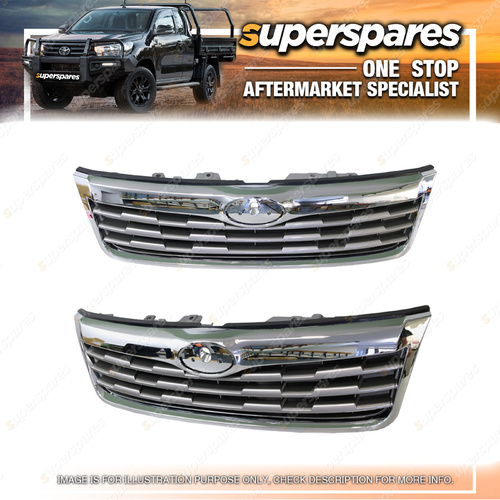 Superspares Front Grille for Subaru Forester SH 01/2008 - 08/2010