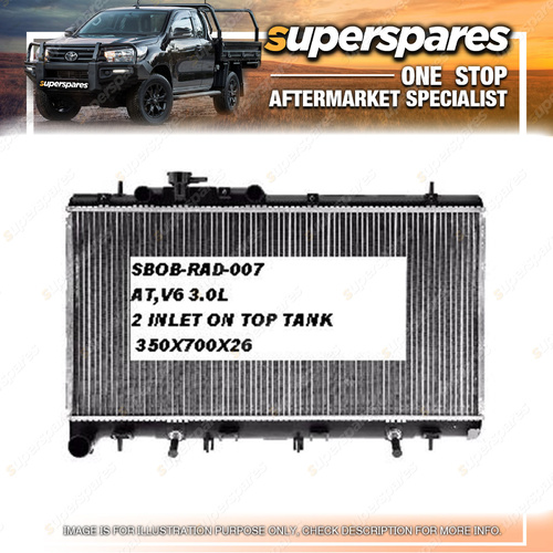 Radiator for Subaru Outback BH 3.0 LITRE H6 BOXER PETROL- EZ30 1998 - 08/2003