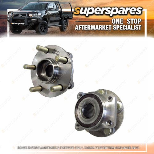 Superspares Front Wheel Hub for Subaru Outback BP 09/2003 - 08/2009