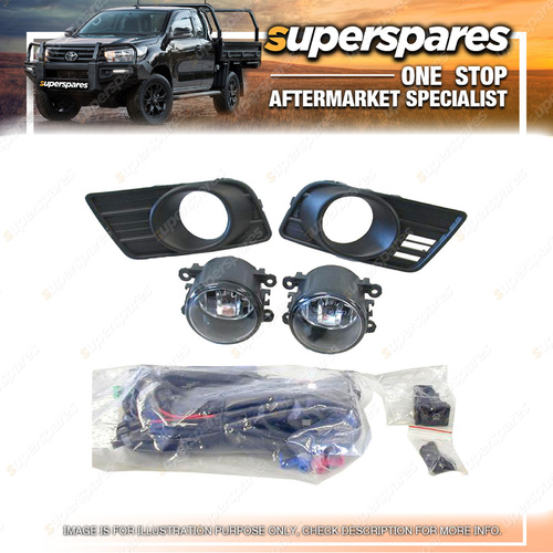 Superspares Fog Light Kit for Suzuki Swift EZ 2005-2007 Brand New