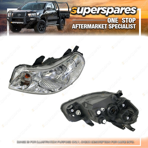 Superspares Left Headlight for Suzuki Sx4 GYA GYB 02/2007-08/2012