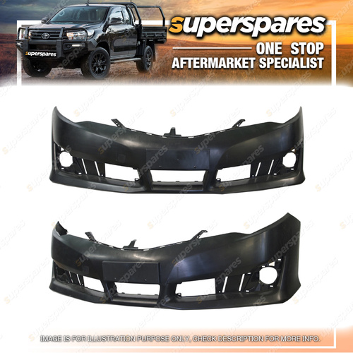 Front Bumper Bar Cover for Toyota Camry Atara ASV50 AVV50 12/2011-12/2014