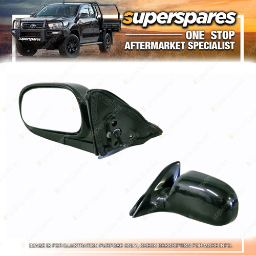 Superspares Left Manual Door Mirror for Toyota Corolla AE101 09/1994-1996