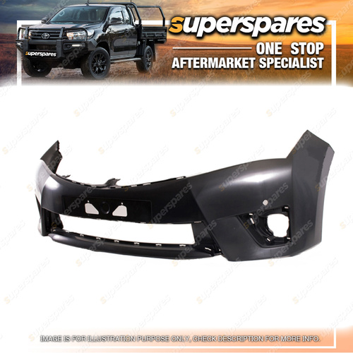 Front Bumper Bar Cover for Toyota Corolla Sedan ZRE172 With Sensor Holes