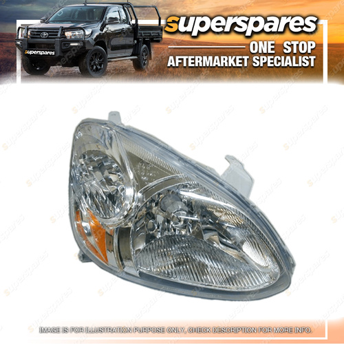 Superspares Head Light Right Hand Side for Toyota Echo Ncp12 08/2002-12/2005