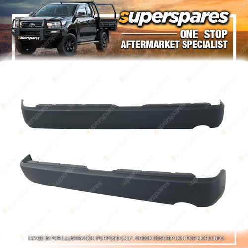 Rear Bumper Bar Cover for Toyota Hiace Lwb TRH KDH 03/2005-ONWARDS