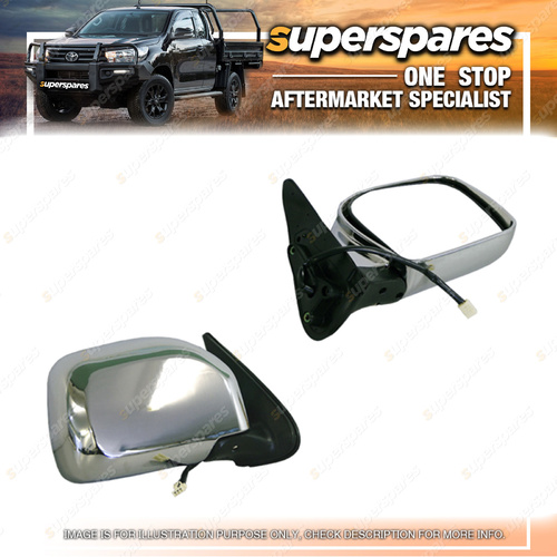 Right Electric Door Mirror for Toyota Hilux RN14# LN16# SERIES Full Chrome