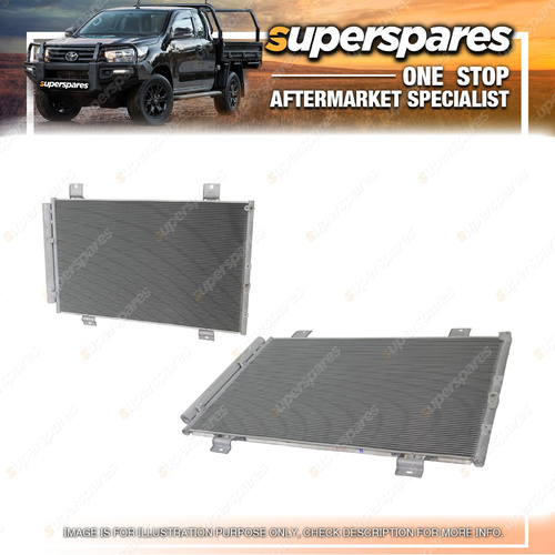 Superspares Condenser for Toyota Kluger GSU40 SERIES 1 08/2007-09/2010