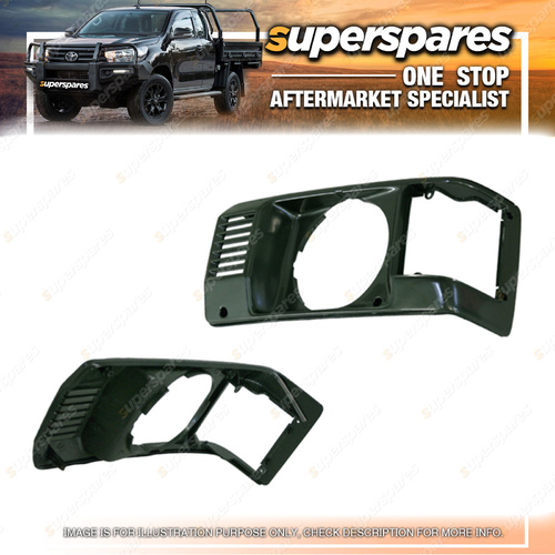 Superspares Left Headlight Case for Toyota Liteace UM21 01/1983-12/1985