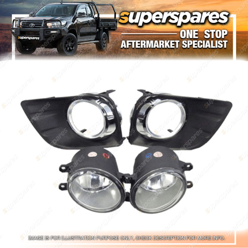 Fog Lamp Kit for Toyota Landcruiser Prado J150 SERIES 1 11/2009-10/2013