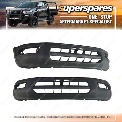 Superspares Front Bumper Bar Cover for Toyota Rav4 SXA10 1998-2000