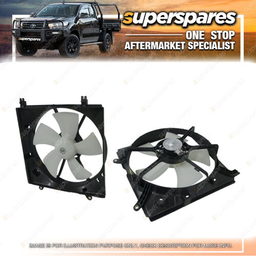 Superspares Radiator Fan for Toyota Rav4 ACA20 Series 06/2000-12/2005