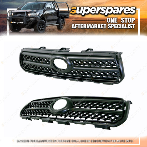 Black Superspares Front Grille for Toyota Rav4 ACA30 SERIES 01/2006-07/2008