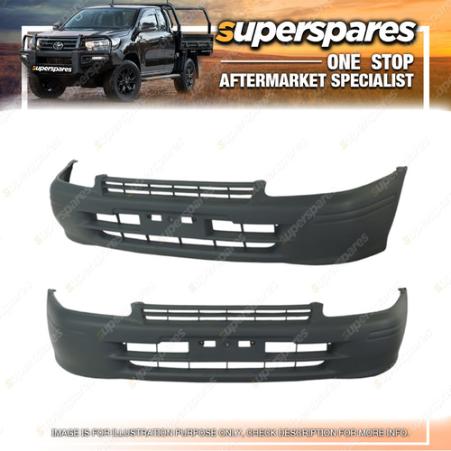 Superspares Front Bumper Bar Cover for Toyota Starlet EP91 03/1996-03/1999