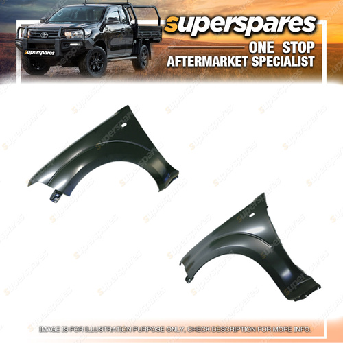 Left Hand Side Guard for Nissan Pathfinder R51 No Flare Holes With Blinker Hole