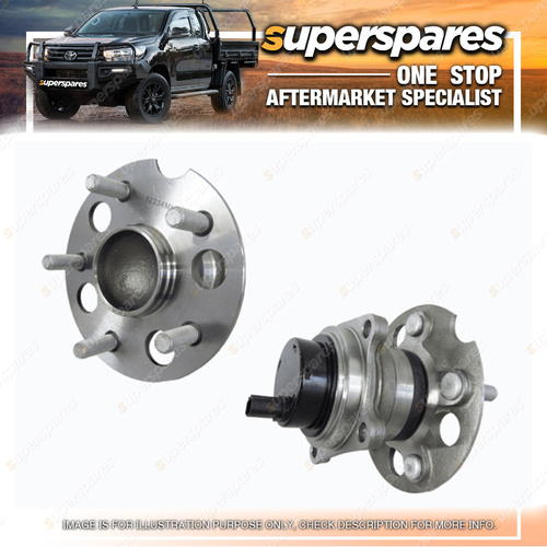 Superspares Rear Wheel Hub for Toyota Tarago ACR30 06/2000-12/2005