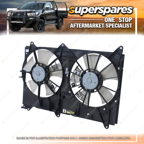 Superspares Dual Radiator Fan for Toyota Tarago ACR30 06/2000-12/2005