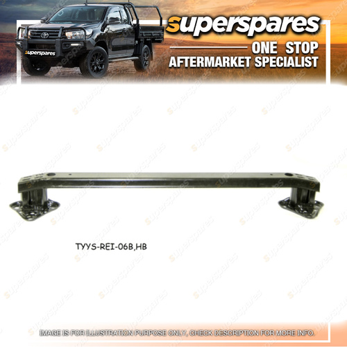 Superspares Rear Bumper Bar Reinforcement for Toyota Yaris Hatchback NCP90