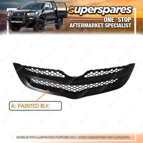 Superspares Front Grille for Toyota Yaris Sedan NCP93 01/2006-ONWARDS