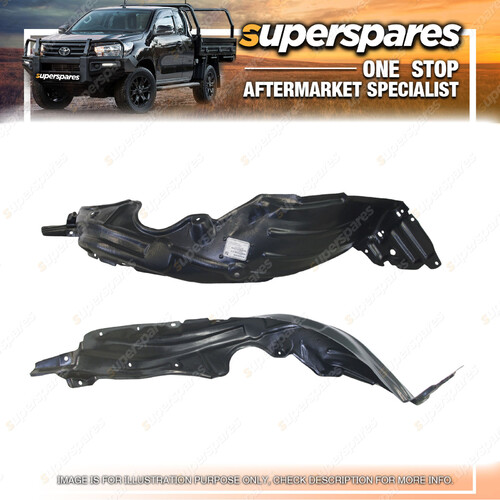 Superspares Guard Liner Right Hand Side for Toyota Yaris Ncp93 01/2006-On