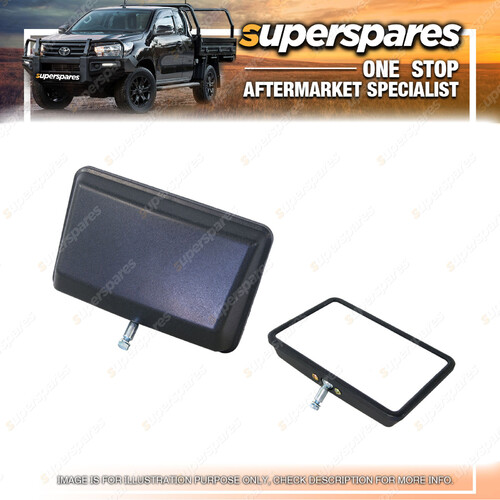 Superspares Universal Door Mirror Head Black LEFT or RIGHT Brand New