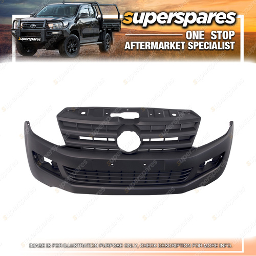 Superspares Front Bumper Bar Cover for Volkswagen Amarok 2H 01/2012-08/2016