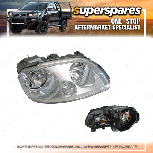 Superspares Head Light Right Hand Side for Volkswagen Caddy 2K 02/2005-07/2010