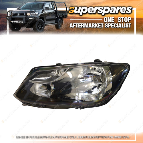 Superspares Left Hand Side Headlight for Volkswagen Caddy 08/2010-ONWARDS