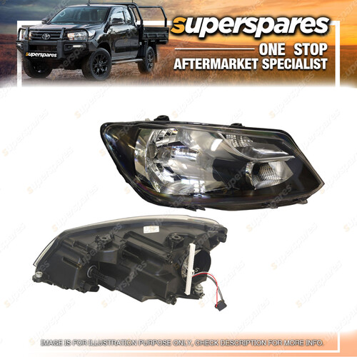 Superspares Headlight Right Hand Side for Volkswagen Caddy 08/2010-On