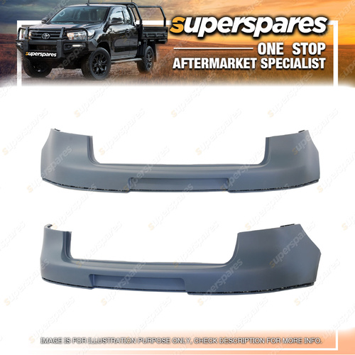 Rear Upper Bumper Bar Cover for Volkswagen Golf MK5 07/2004-09/2008