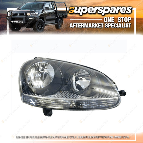 Right Hand Side Headlight for Volkswagen Golf MK5 07/2004-09/2008