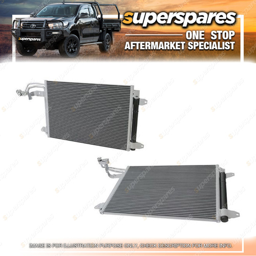 Superspares A/C Condenser for Volkswagen Jetta 1K 02/2006-07/2011 Brand New