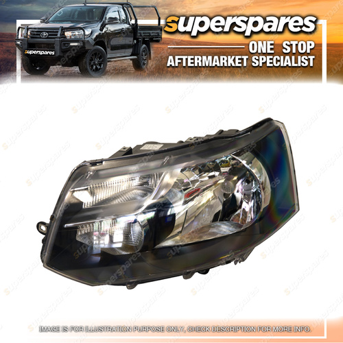 Superspares Left Hand Side Headlight for Volkswagen Transporter T5 2009-2015