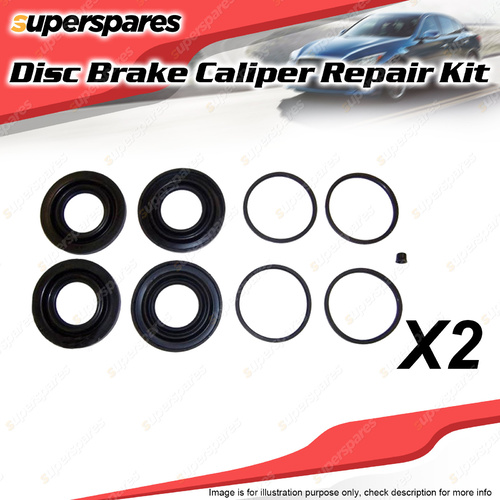 2 x Front Disc Brake Caliper Repair Kit for DAF LF45 5.9L Diesel CE 6Cyl