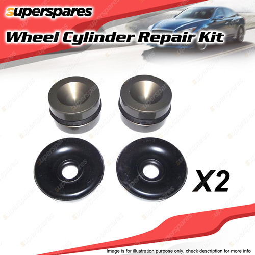 2 x Rear Wheel Cylinder Repair Kit for DAF LF45 5.9L Diesel CE 6Cyl 1992-2001