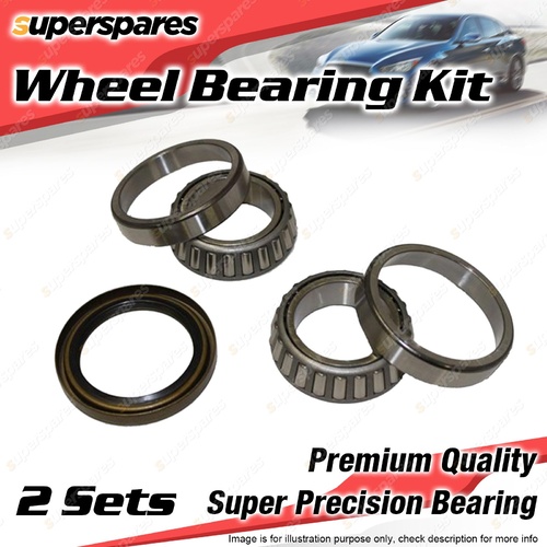 2x Front Wheel Bearing Kit for SUZUKI SIERRA SJ41 SJ 410 40 413 50V 51T 70V 80V