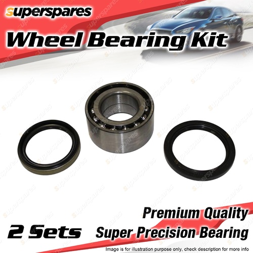 2x Front Wheel Bearing Kit for SUZUKI SWIFT CINO FULL GA GL GLX SF416