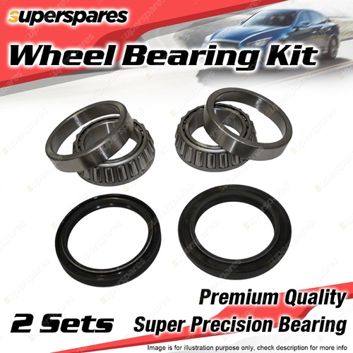 2x Rear Wheel Bearing Kit for LAND ROVER RANGE ROVER SE P38 TURBO I4 V8 W/O ABS