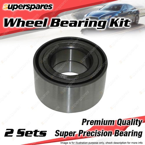 2x Rear Wheel Bearing Kit for PORSCHE CAYENNE 9PA CAYMAN 987 2003-2010