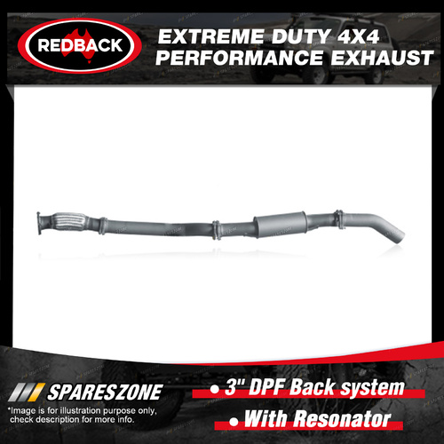 Redback 3" Exhaust & Resonator for Ford Ranger Raptor YN2S 2.0L Bi-Turbo