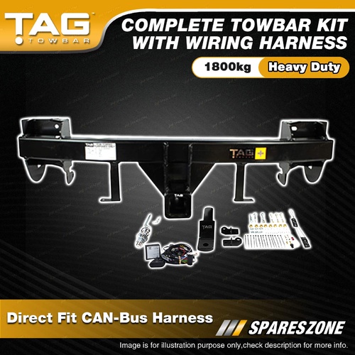 TAG Heavy Duty Towbar Kit for Mazda CX-5 GH KE Wagon 02/12-03/17 Capacity 1800kg