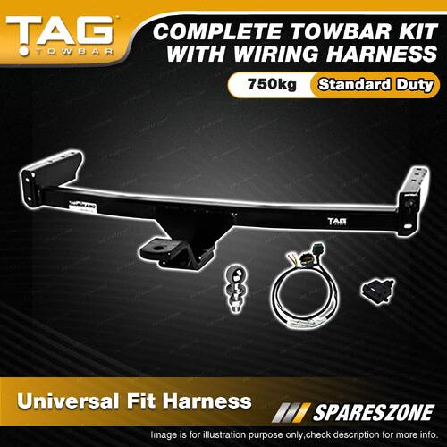 TAG Light Duty Towbar Kit with Wiring Harness for Mazda 323 03/81-12/85 750kg