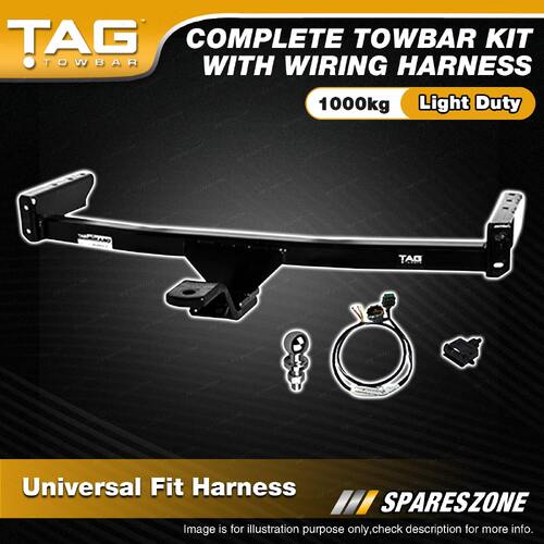 TAG Light Duty Towbar Kit for Toyota Rav4 ACA20 ACA21 ACA22 ACA23 Wagon 1200kg