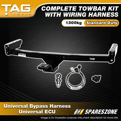 TAG Light Duty Towbar Kit for Toyota Corolla ZRE182R Hatchback 1/12-7/18 1300kg